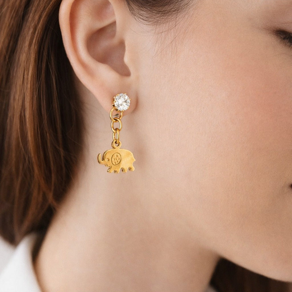 Broqueles "Elephant Luck"