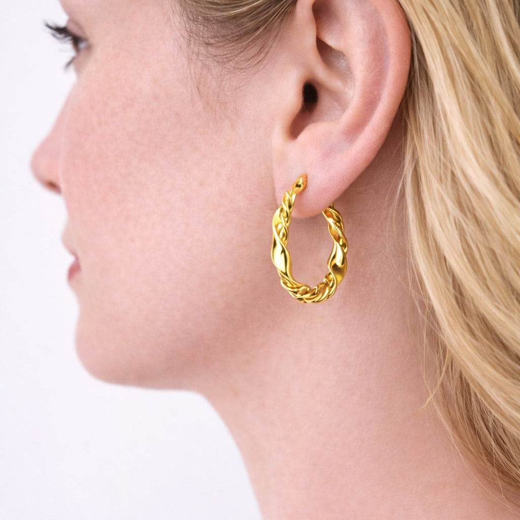 Arracadas "Helix Gold